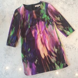 Trina Turk NWOT purplish winter mini dress - sz 12